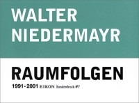 Walter Niedermayr: Raumfolgen 1991-2001 артикул 9374d.